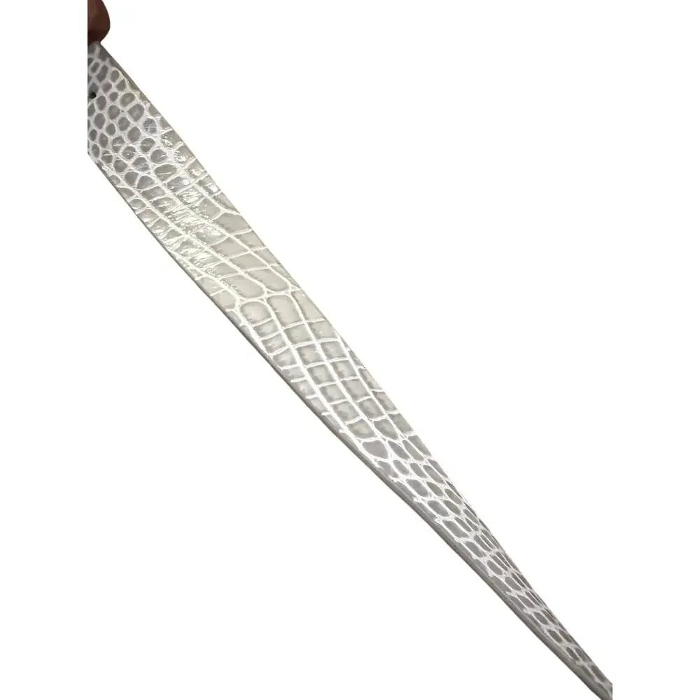 Ace of Clubs Golf Pearl Alligator Belt Men's Sz. 40
